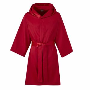 Classic Red Satin Boxing Robe